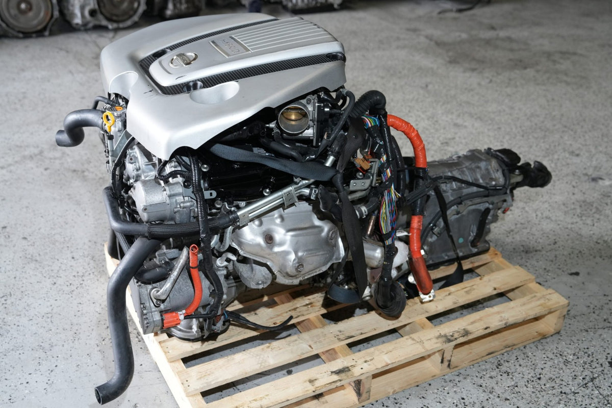 JDM 2012-2013 INFINITI M35H 3.5L V6 VQ35HR RWD HYBRID ENGINE ONLY
